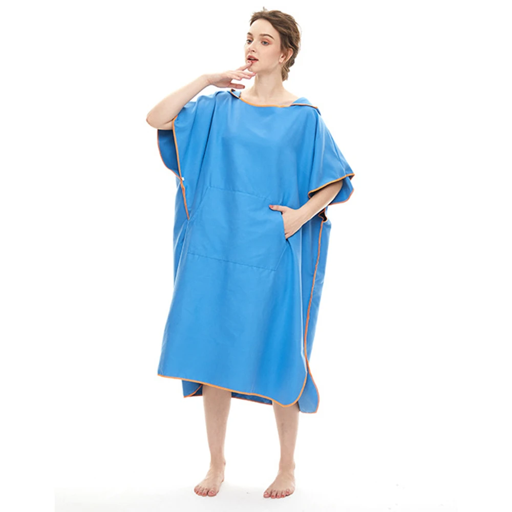 Быстросохнущий абсорбирующий Халат с капюшоном из сверхтонкого волокна