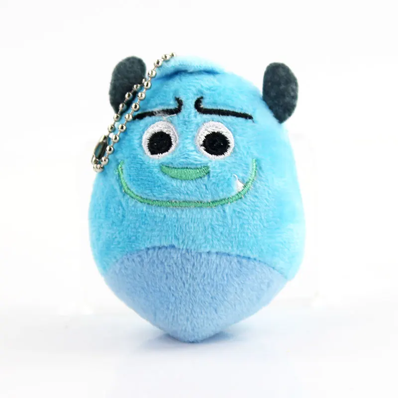 8-12 см James P Sullivan Mike Wazowski Mr Q Mike One eye Sulley Alien Pink Bear Плюшевые игрушки, брелок, Мультяшные подвески, подарок для ребенка