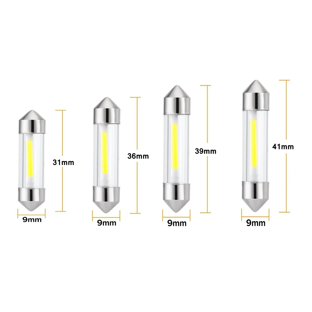 c5w 1x Led C5W гирлянда 31 мм 36 39 41 под интерьер автомобиля лампочки вел авто Огни SMD 6000 K 12