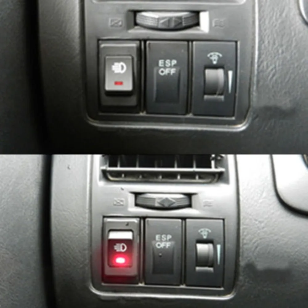Universal Automobile 12V 35A Blue LED Rocker Switch Car Accessories for Fog Light Lamp | Автомобили и мотоциклы