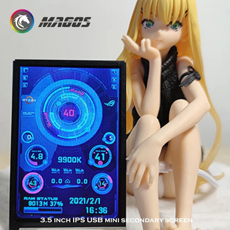 3 5 дюймовый IPS-экран мини-монитор для ПК чехол компьютера ноутбука цифровой экран