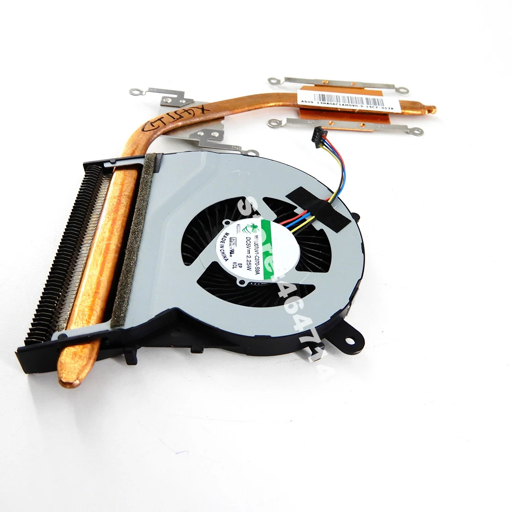 X455LD радиатор для ASUS A455 A455L K455L X455LJ Y483L вентилятор процессора охлаждения Радиатор