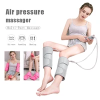 legs pressotherapy air wave massager air pressure automatic cycle air compression heat kneading foot muscle relaxation shaping