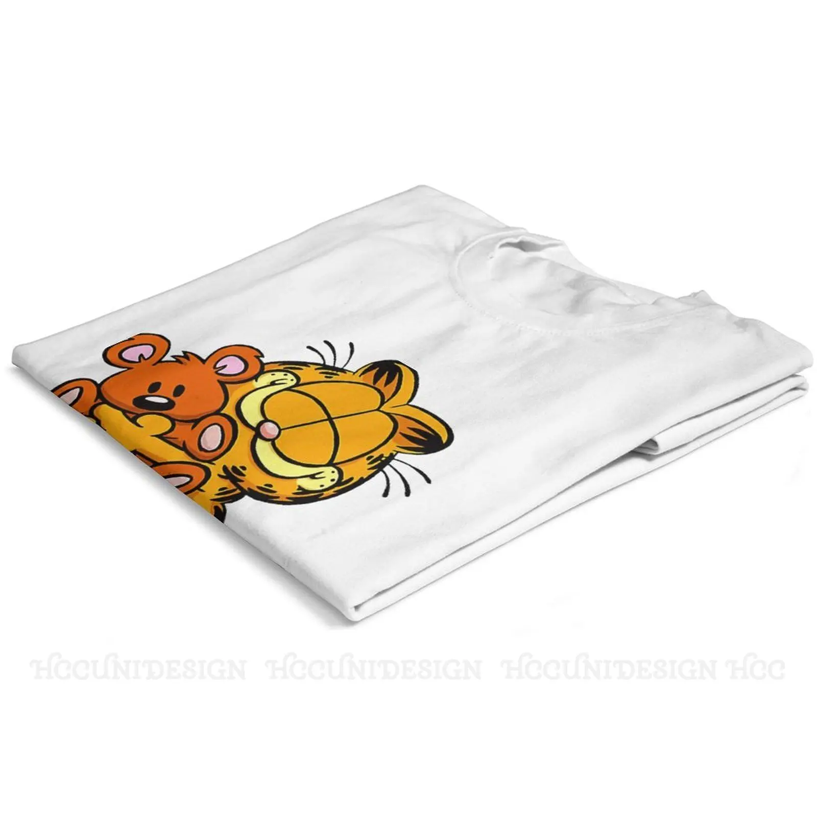 Высококачественная Мужская забавная футболка с мангой и надписью America Garfield из