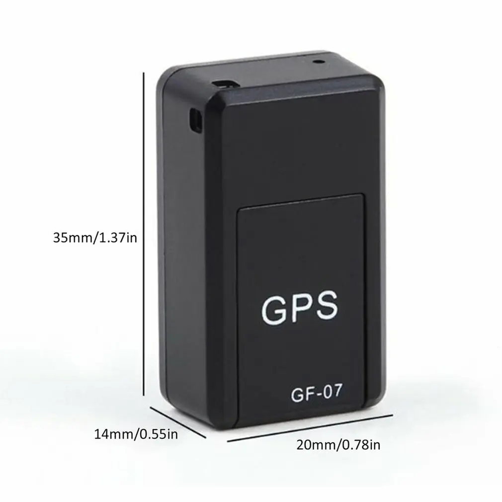 Magnetic GF07 GSM Mini GPS Tracker Real Time Tracking Locator-Device Mini GPS Real Time Car Locator Tracker Tracking Device