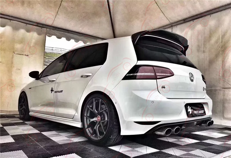Для Volkswagen Golf 7 5 обычная версия r line GTI MK7 mk7.5 хвост из углеродного волокна верхнее