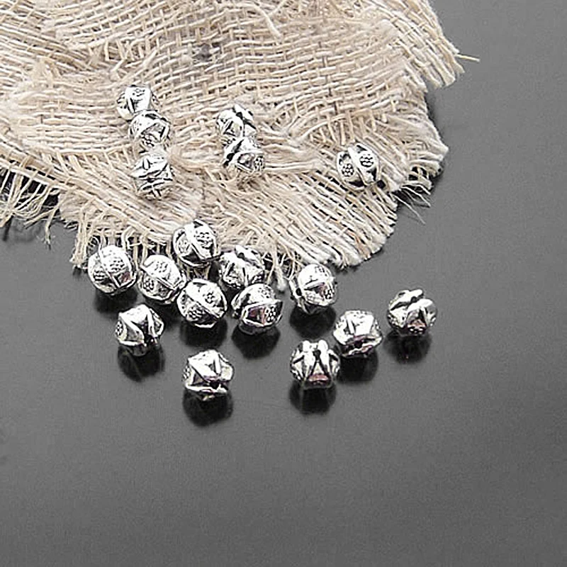 

(20534)50 шт. 7,5 мм цинковые бусины в античном стиле для браслетов, фурнитура для ювелирных изделий своими руками, аксессуары, оптовая продажа