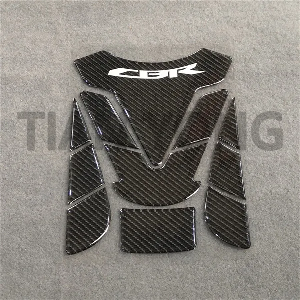 

Motorcycle for Honda CBR 250RR 600RR 900RR 1000RR 650F 500R 3D Carbon-look Fireblade Tank Pad Protector Decal Stickers Case