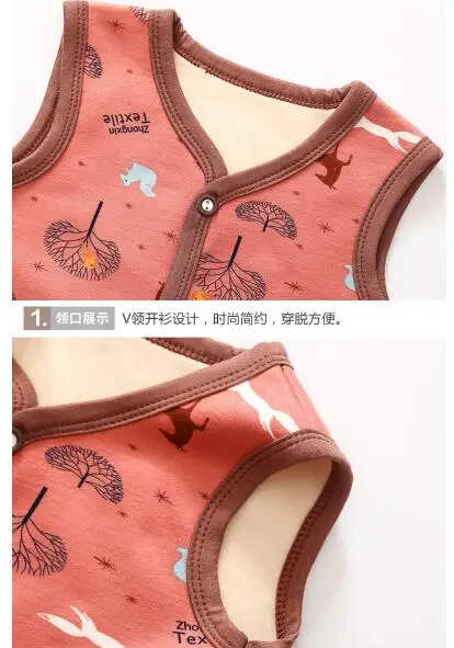 Модный детский жилет осенне-зимняя хлопковая верхняя одежда для мальчиков и