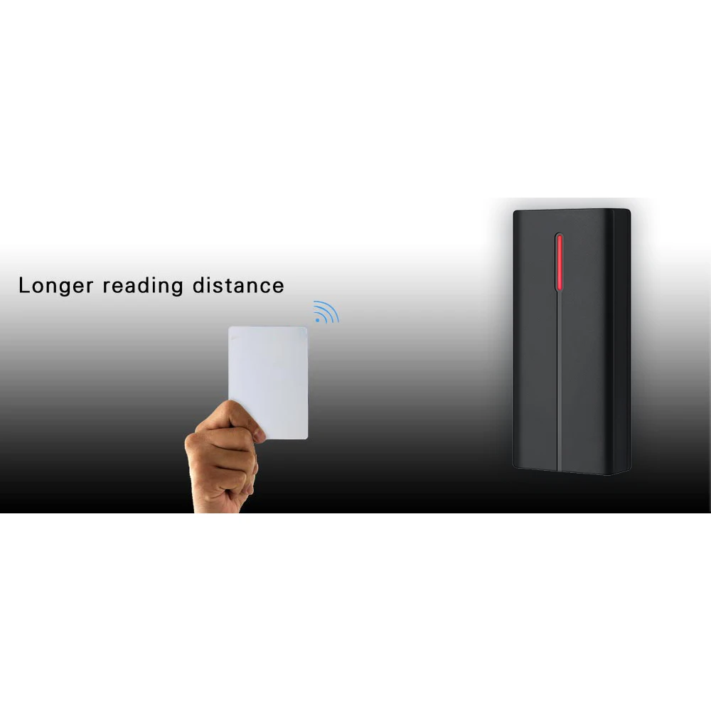 Устройство для чтения карт RFID 125 кГц водонепроницаемость IP68 чёрный 13 56