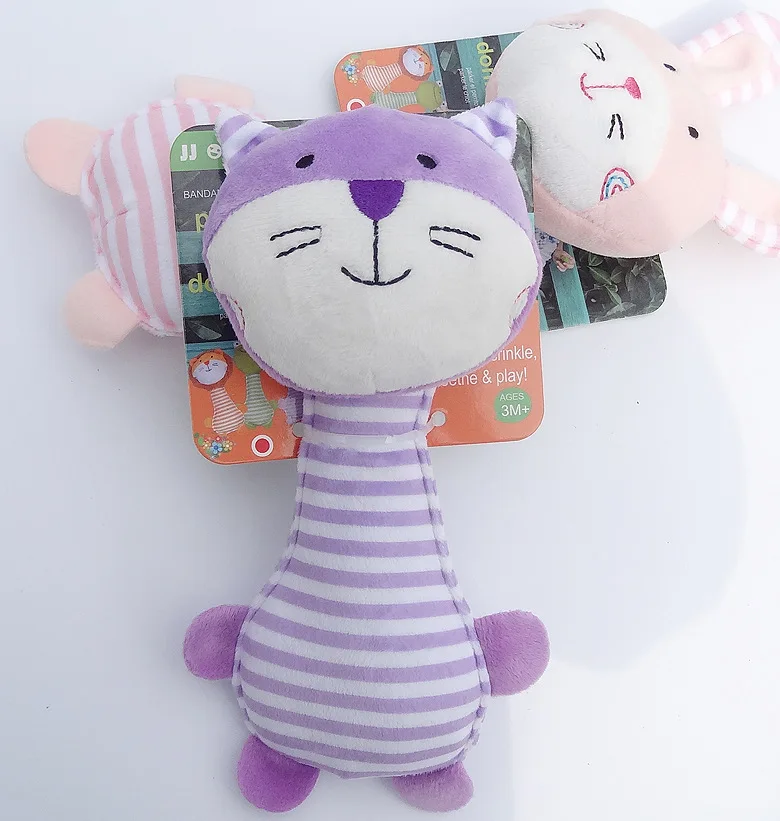 Плюшевая игрушка в кроватку колокольчик Музыкальный Мелодия плюшевая