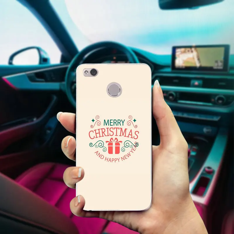 Lovely Christmas New Year Design Soft TPU Phone Cases for Xiaomi Redmi 3 3S 4 4A 4X 5 5A 6A 7 7A K20 Y3 GO Pro Plus Prime | Мобильные