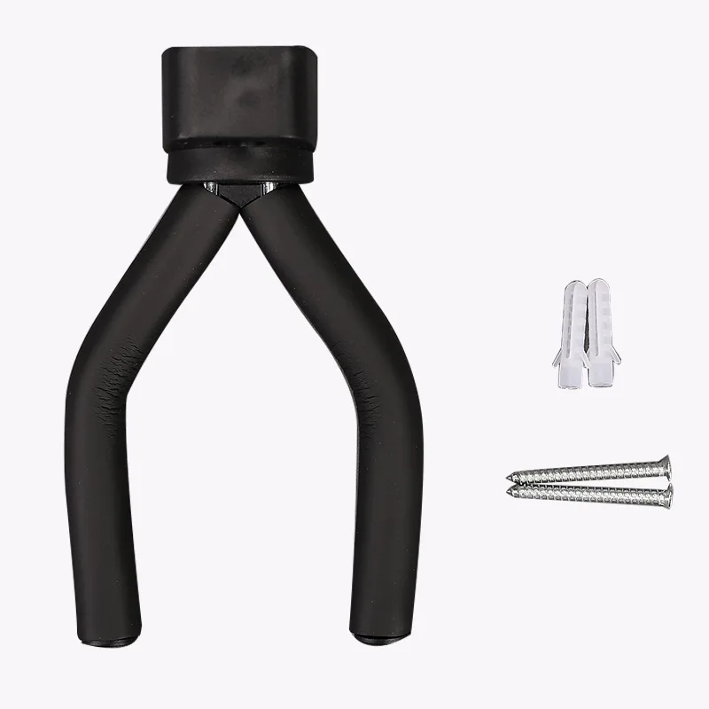 

6 pieces Guitar Wall Mount Stand Hanger Hook Holder for Guitar Ukulele Violin Bass Guitar Accessories easy install + Screws