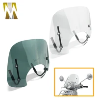 motorbike windshield scooter air deflector windscreen accessories for primavera 150 airflow windproof protector