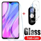 Закаленное стекло для Xiaomi Redmi 9A 9C 9i Redmi 9 Prime 9AT, Защитное стекло для экрана Redmi Note 9 Pro Max + пленка для объектива камеры
