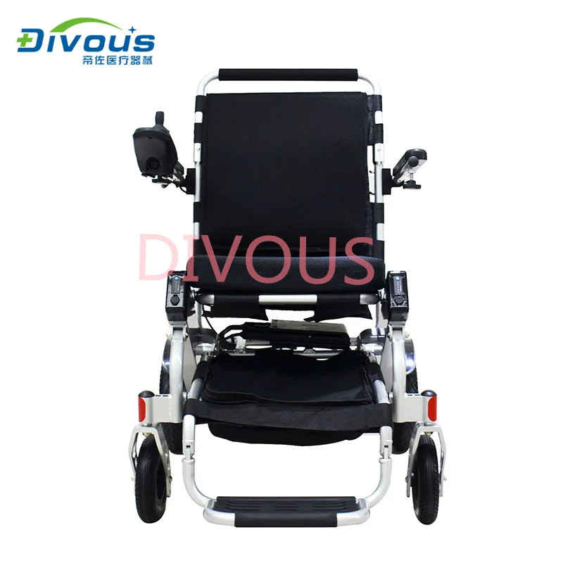 Free Shipping Dual Motor Lightweight Elderly Disabled Electric Wheelchair |