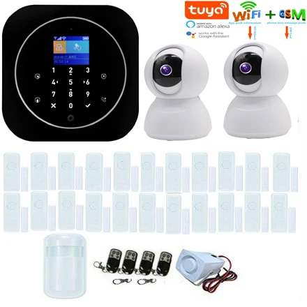 SmartYIBA приложение Tuya Аварийная сигнализация wifi gsm домашняя безопасность