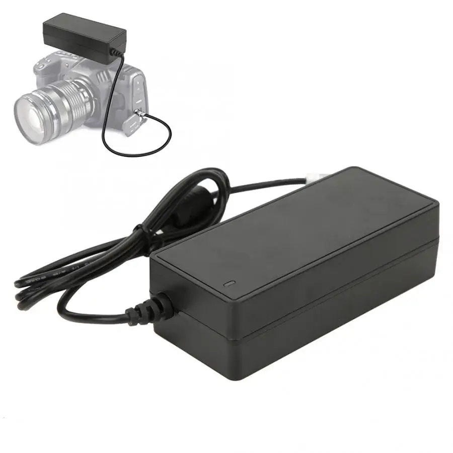 charger 4 Pins Mini XLR 12V 3A Power Supply Charger Adapter for BMPCC 4K Video Camera Black | Электроника