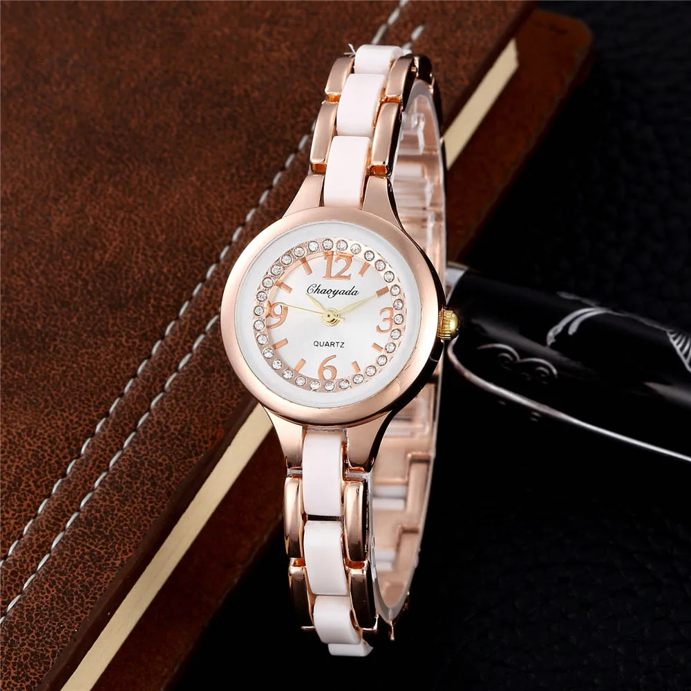 

Luxury Stainless Steel Strap Women Fashion Small Watch Ladies Casual Reloj Mujer Dress Wristwatch Clock New