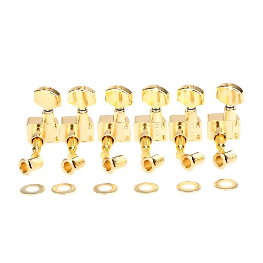 Musiclily Pro 6 in line 2 pins запечатанная гитара Tuners машинная головка колышки для тюнинга