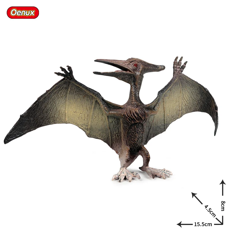Dinosaur 28 Oenux достаринный Юрский динозавр Птерозавр модель фигурки птерозавры мир динозавров Парк Фигурки игрушки для детей - Цвет: Dinosaur 28