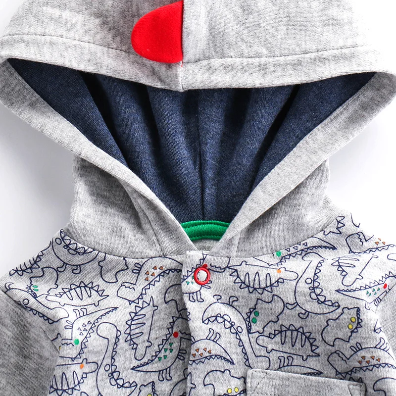 Детская одежда Mincar детская детский комбинезон мультяшный милый динозавр цельная