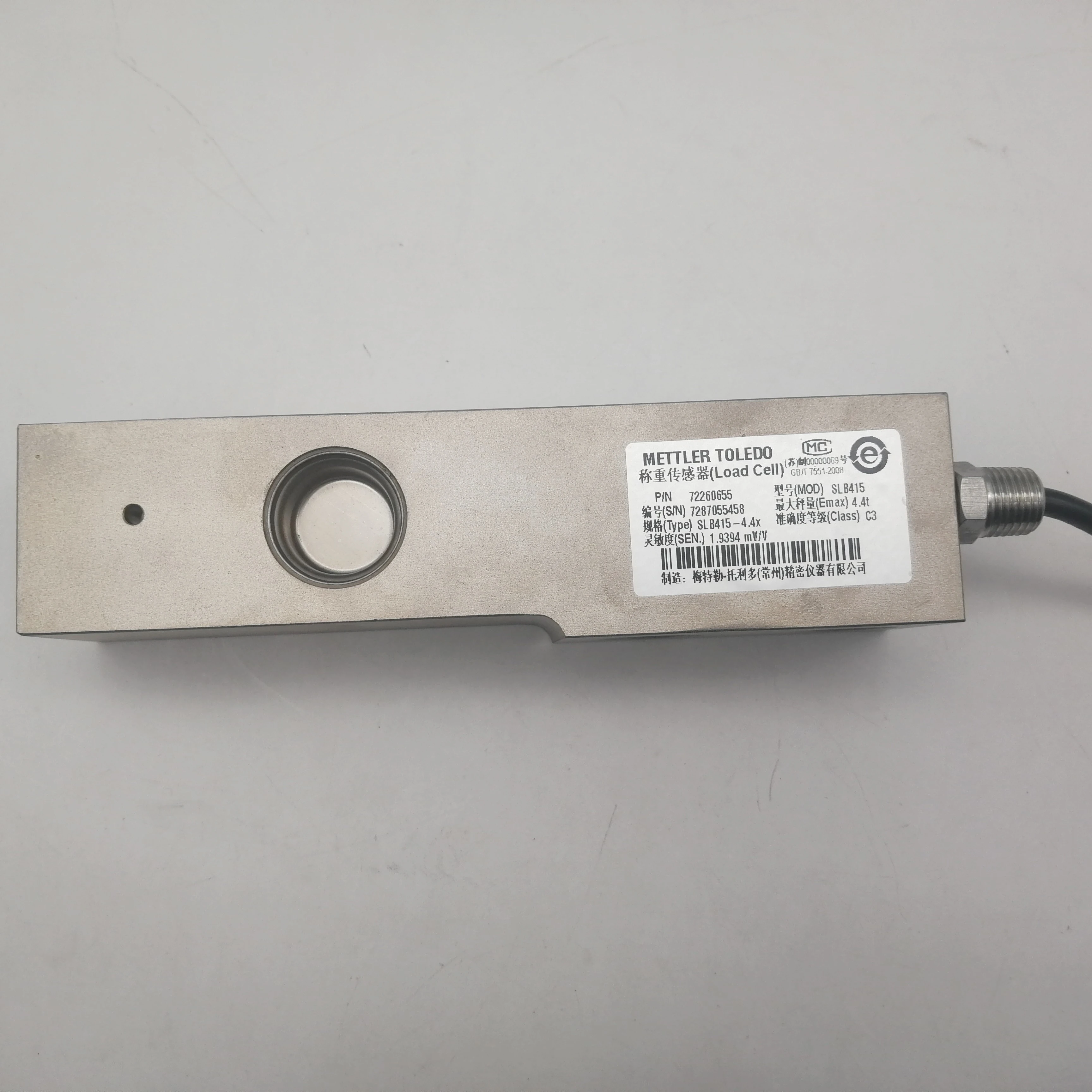 

Sensor alloy steel SLB415-0.11t 0.55t 1.1t 0.22t 4.4t 2.2t IP68