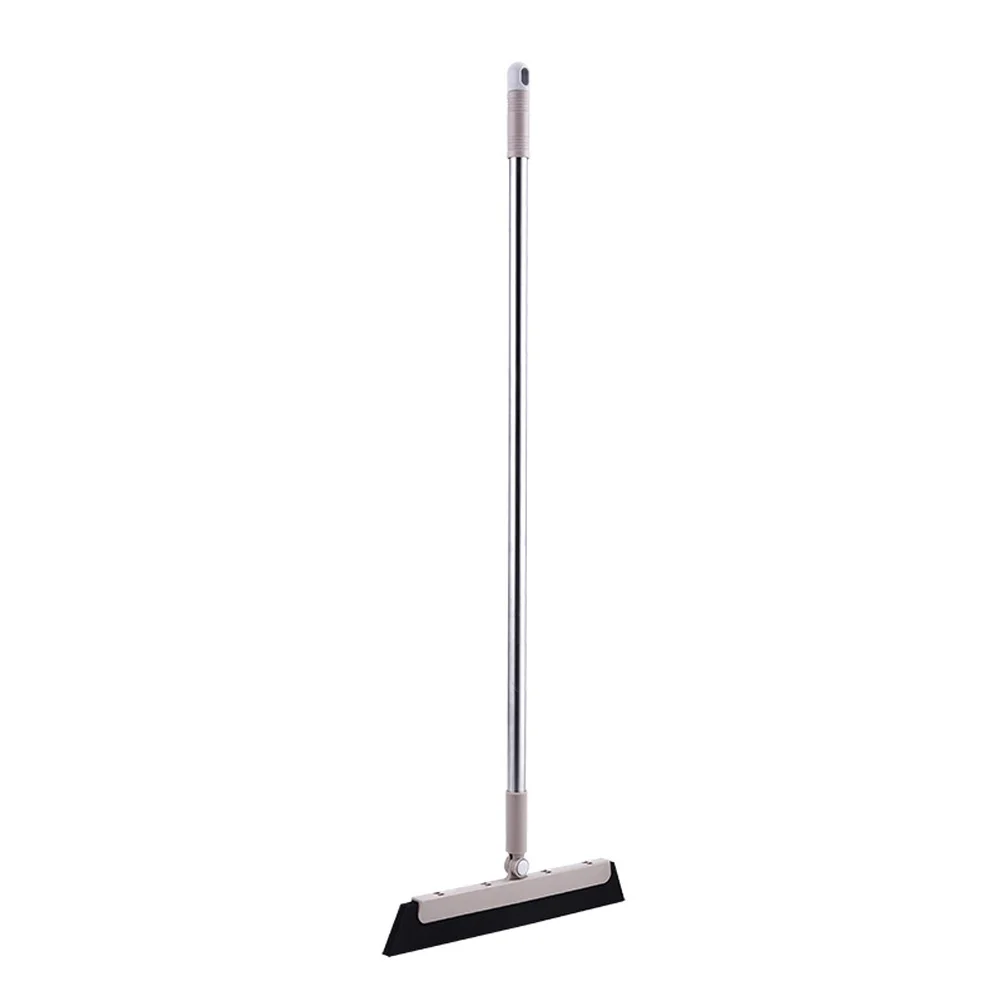 

1Pc Floor Cleaning Scraper Glass Wiper Window Squeegee Versatile Cleaner for Home Office Hotel Bathroom Toliet (Blue)