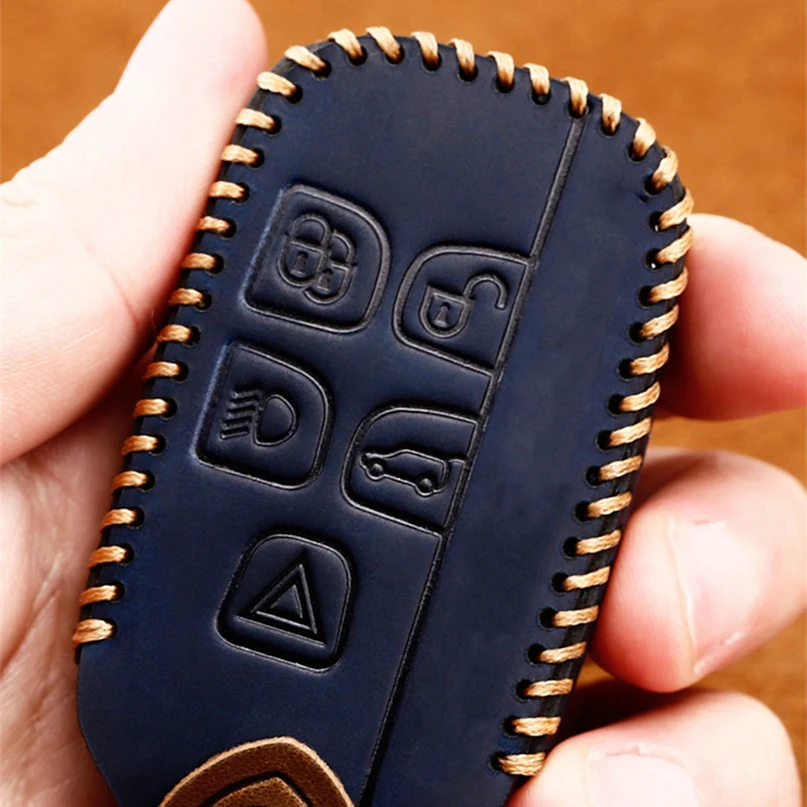 1 шт. Ретро Кожаный Автомобильный Брелок дистанционного управления с ключом