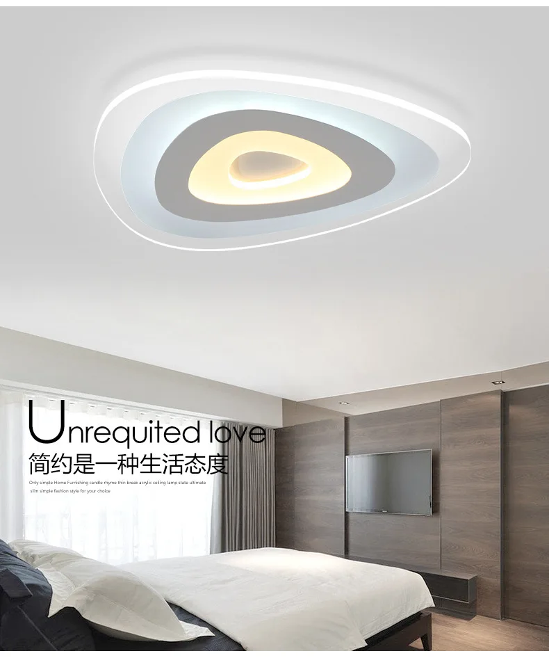 

Современный светодиодный потолочный телефон, 85-265 В переменного тока, гостиная, спальня, потолочный светильник, украшение для дома, потолочный светильник