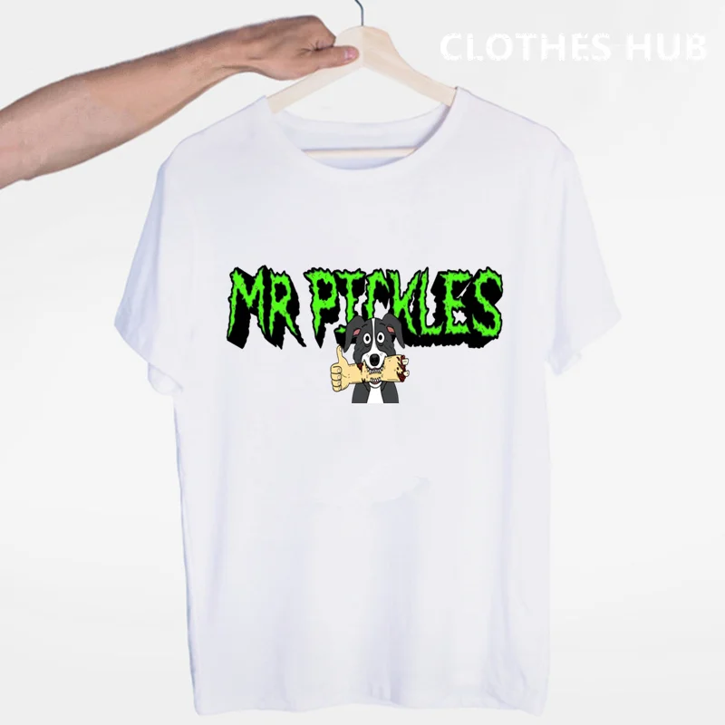 Mr. Pickles/футболка для мальчиков с круглым вырезом и короткими рукавами Летняя