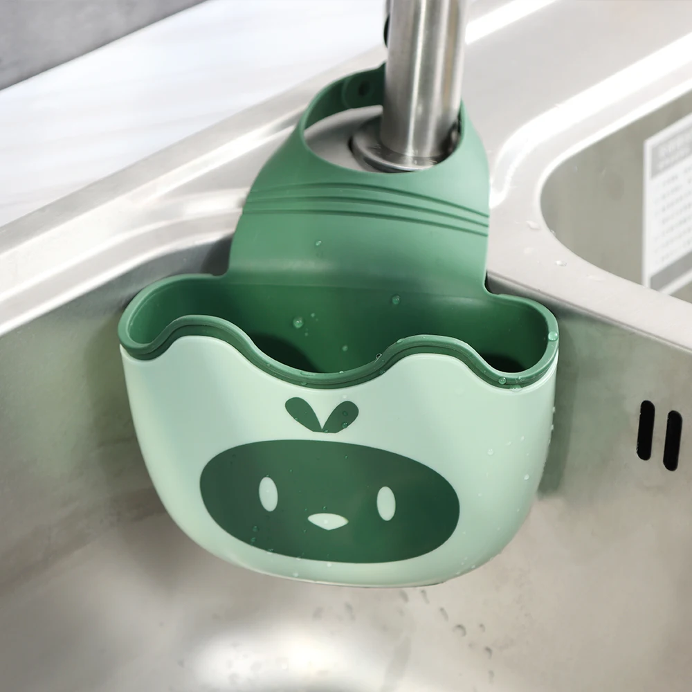 kitchen sink accessories storage soap bathroom organizer shelf sponge drain holder rack hanging basket faucet products shelves free global shipping