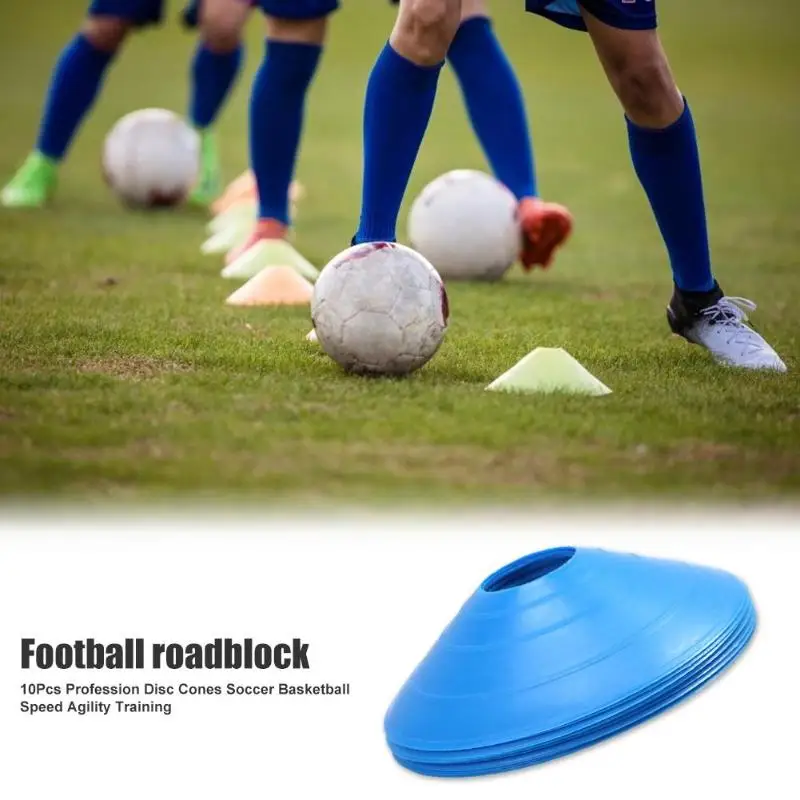 Прочные скоростные тренировочные диски для футбола 10 шт./лот спорта на открытом