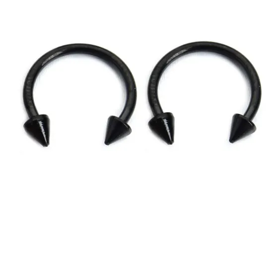 10 шт. 9 мм Штанга из нержавеющей стали для бровей губ носа пирсинг серьги-гвоздики