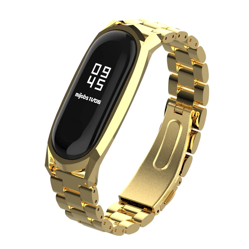 Новое поступление Mijobs Mi Band 3 ремешок GT Milanese браслет для Xiaomi band4 наручный