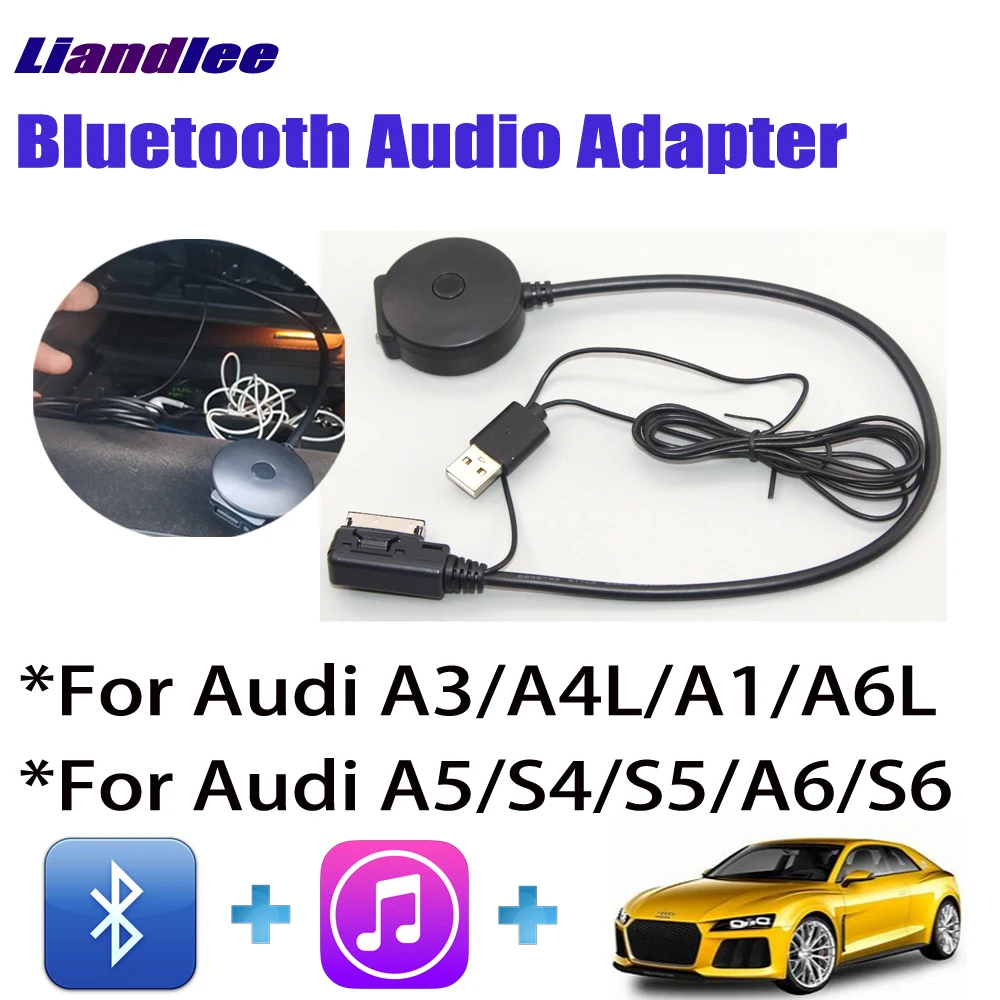 

For Audi A3/A4L/A1/A6L/A5/S4/S5/A6/S6 AMI MMI USB Interface Bluetooth Audio Decoder 3G/4G/5G Car Wireless Cable