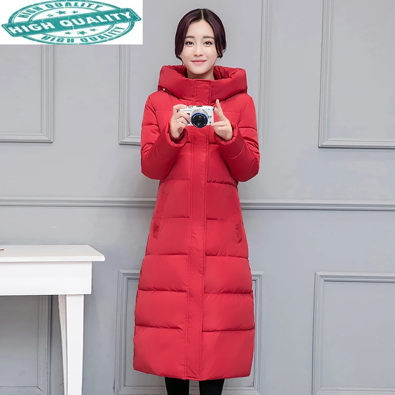 

Quality High Winter Jacket Women Warm Down Cotton Coat Woman Parkas Long Puffer Coats Clothes Mujeres Abrigos