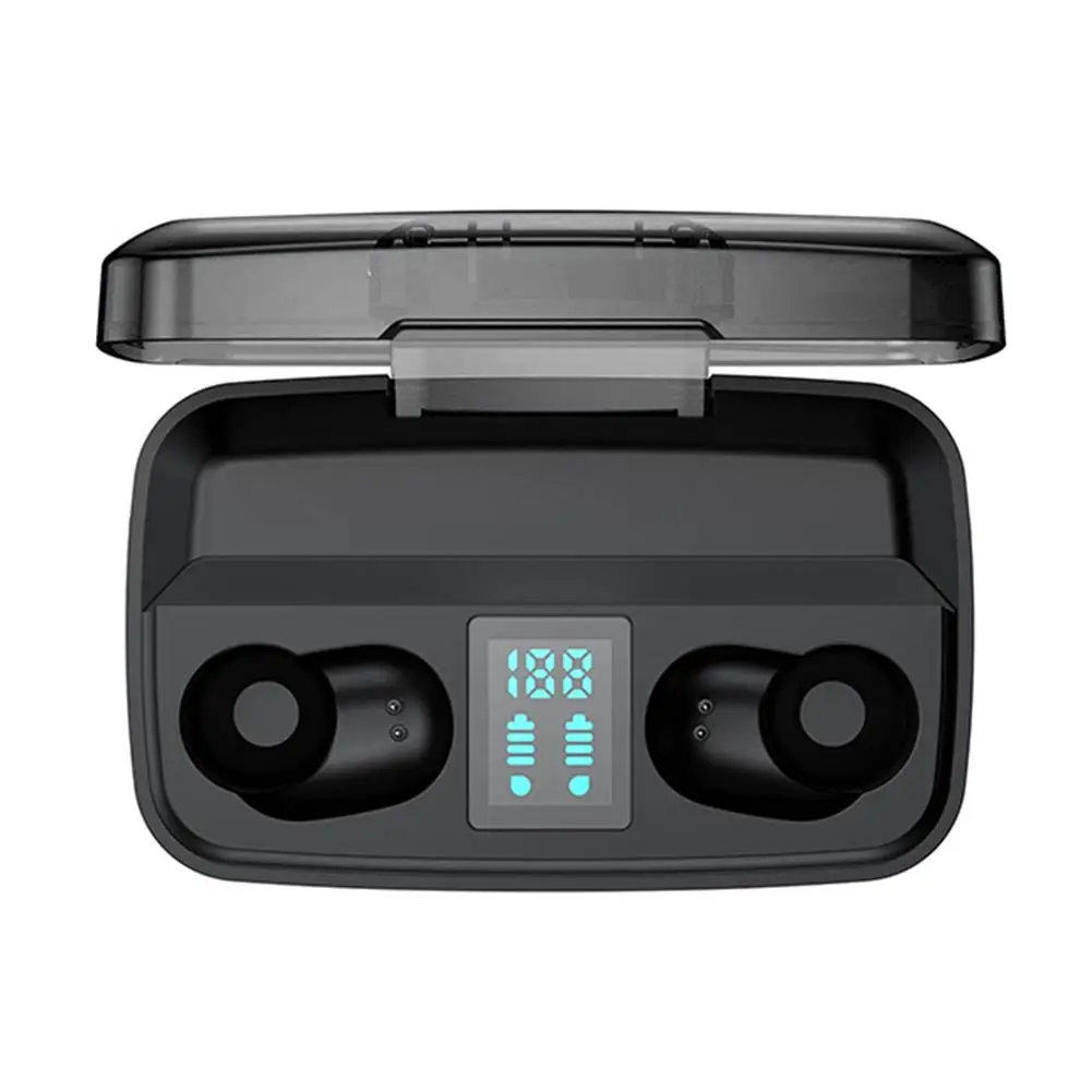 TWS беспроводные Bluetooth наушники стерео мини невидимая Спортивная гарнитура