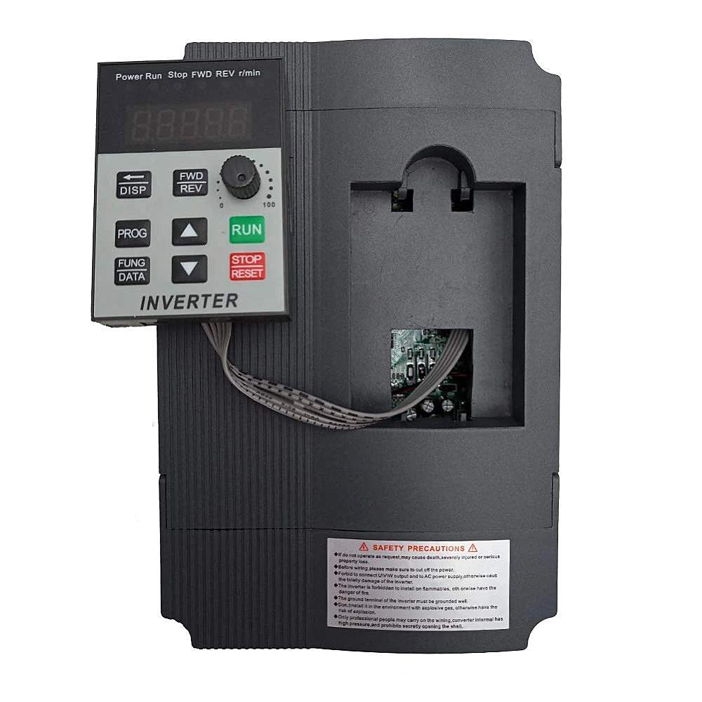 VFD 1.5KW/2.2KW/4KW Inverter XSY-AT1 ZW-BT1 Frequency Converter Single-Phase Input and  3-220V Output Motor Speed Controller