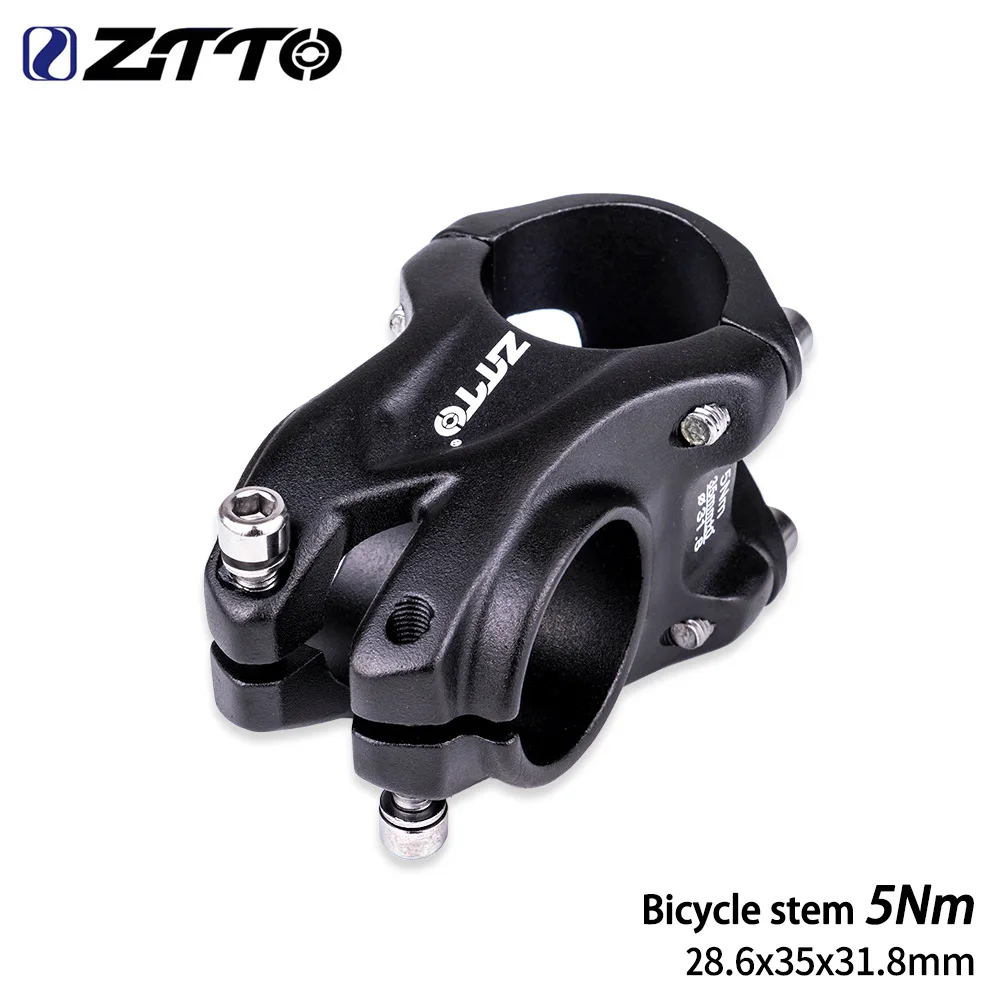 

ZTTO Bicycle MTB 35mm Stem 0 Degree 31.8mm High-Strength Lightweight XC AM Gravel Bike Down Hill Short High Strength Stem