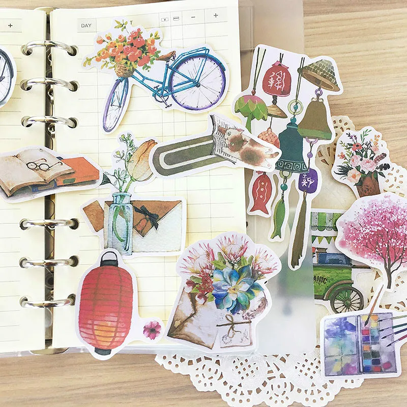 19 шт./компл. Винтаж путешествия вместе наклейка с автобусом DIY Ремесло