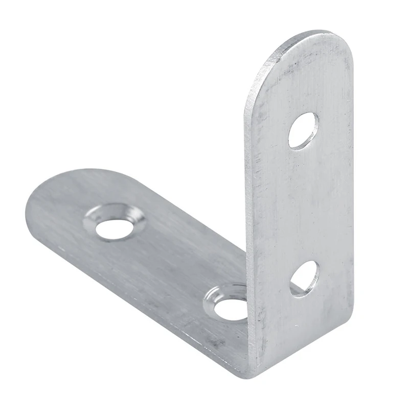 10pcs L Shape Stainless Steel Angle Fixed Bracket Joint Shelf Cabinet Right Support Connector Furniture Hareware Accessories |