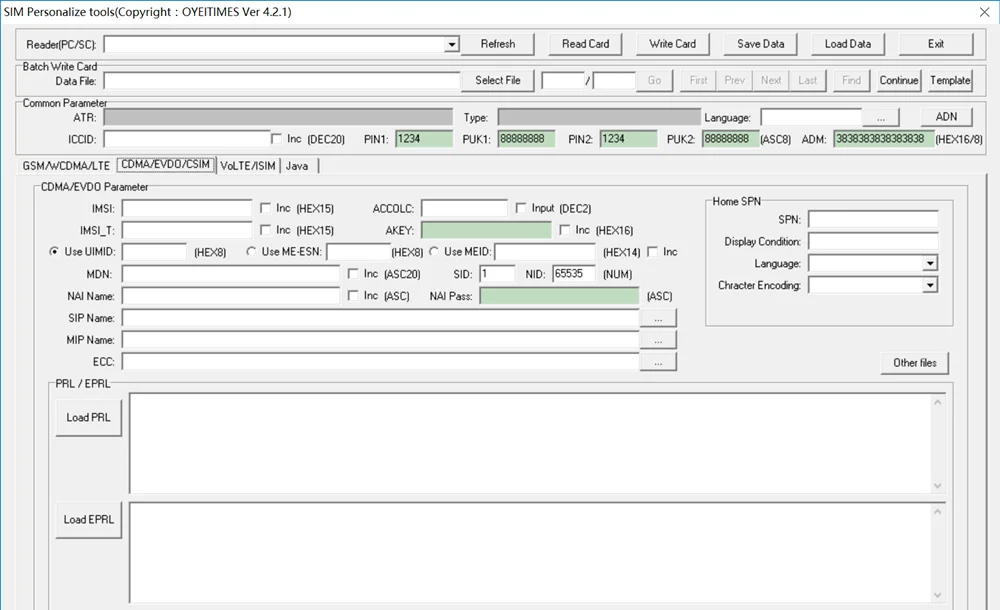 OYEITIMES Java SIM-карта Powerfull 4.2.1 программное обеспечение Blank 5G ENC DEK DES JAVA AES | Мобильные