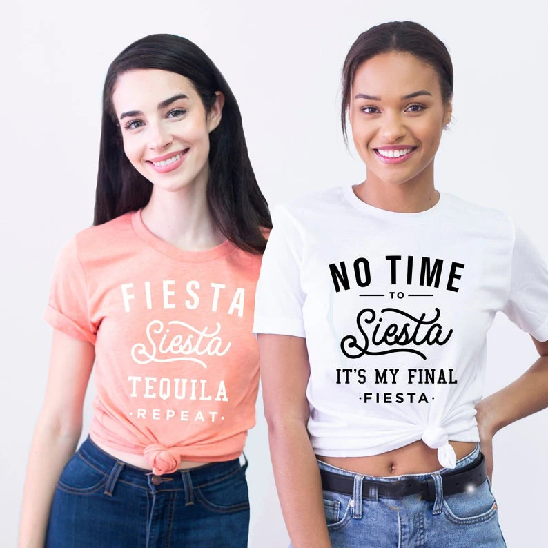 Женская футболка с повторяющимся рисунком Fiesta Siesta повседневные летние женские
