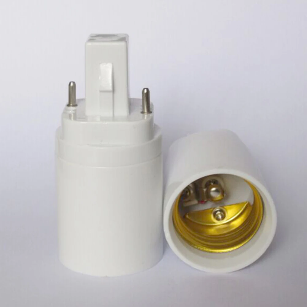 

G24 To E27 Accessories Multifunction Stable Practical High Temperature Resistant On Off Conversion Easy Install Light Socket