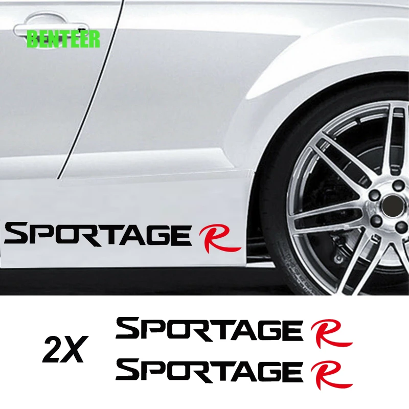 

2pcs car body sticker for KIA Sportage R