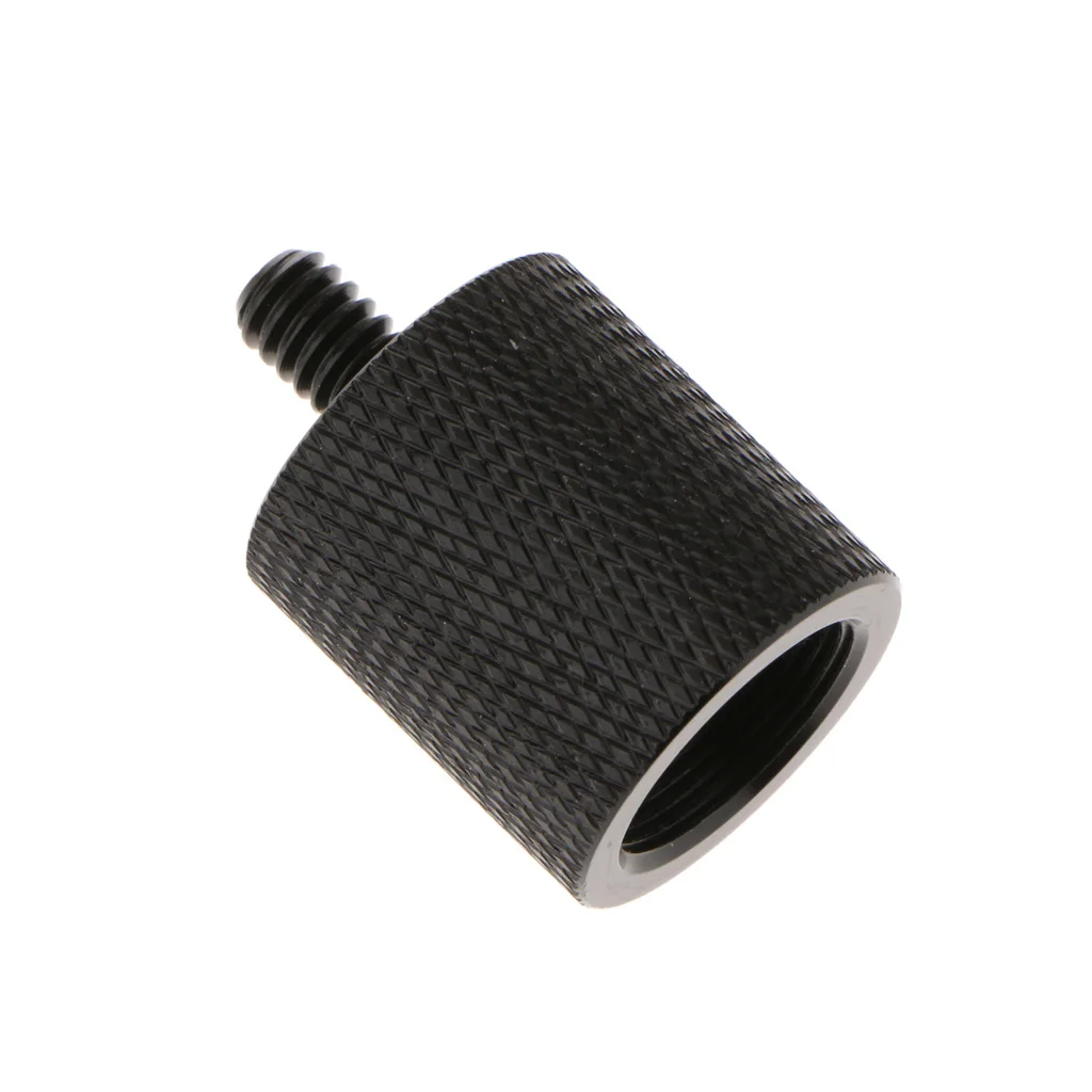 Metal 5/8'' 27 Female To 1/4'' 20 Male Adapter Screw For Camera Microphone Stand - Black | Обустройство дома