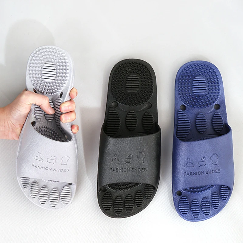 

Massage Slippers Woman Soft Non-slip Slippers Women Indoor Hallow Out Comfortable Summer Shoes Solid Color Household Slippers