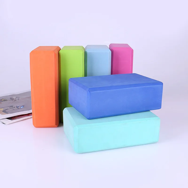 

200 G Monochrome Yoga Brick High Density Eva Yoga Brick Cork Yoga Supplies Game Props Dance Aids 23*15*7.5CM