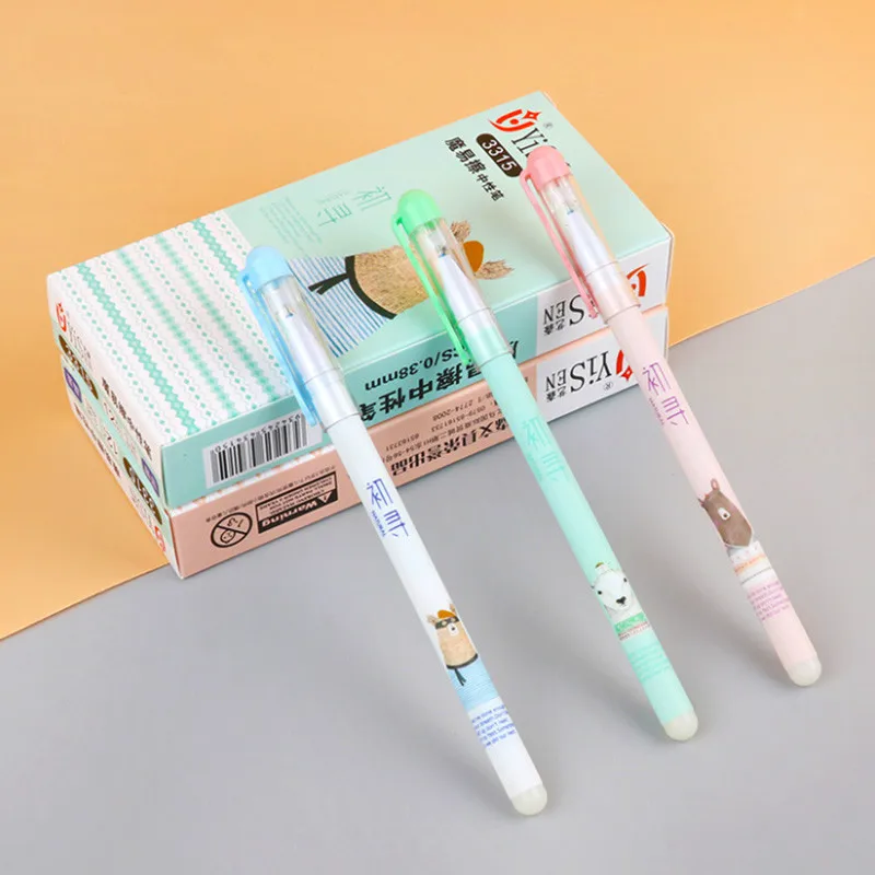 3/6 шт. стержни для ручки со стираемыми чернилами 0 38 мм |